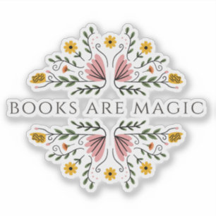 Livros são Adesivo Mágico