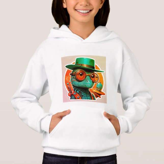 Lizard Lunge Unisex T-Shirts (Frente)