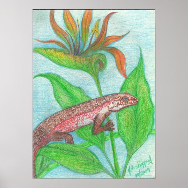 Lizzzard, lagzzard, lagzzard, Poster (Frente)