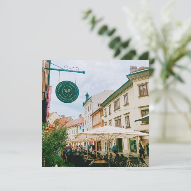 Ljubljana Cityscape (Em pé/Frente)