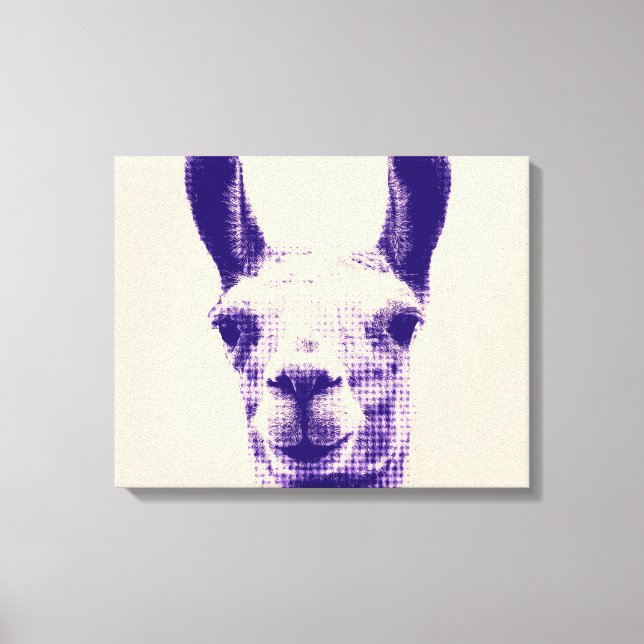 Llama Canvas Print (Frente)
