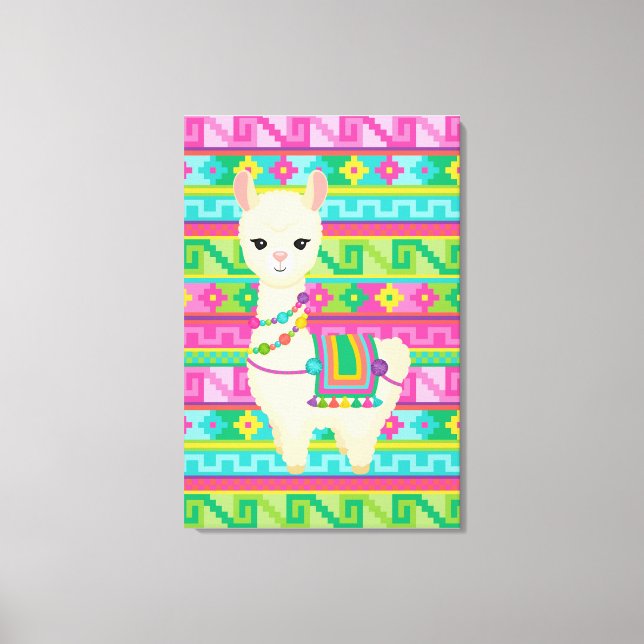 llama Canvas Wall Art (Frente)