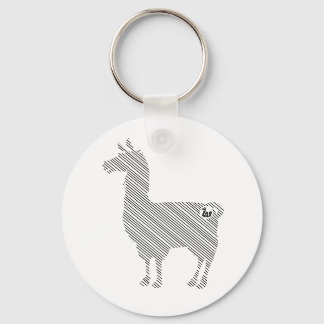 Llama Chaveiro striped (Frente)