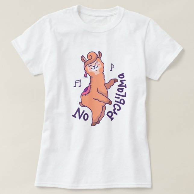 Llama T-Shirt (Frente do Design)