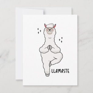 Llama Yoga Pose Com Llamaste