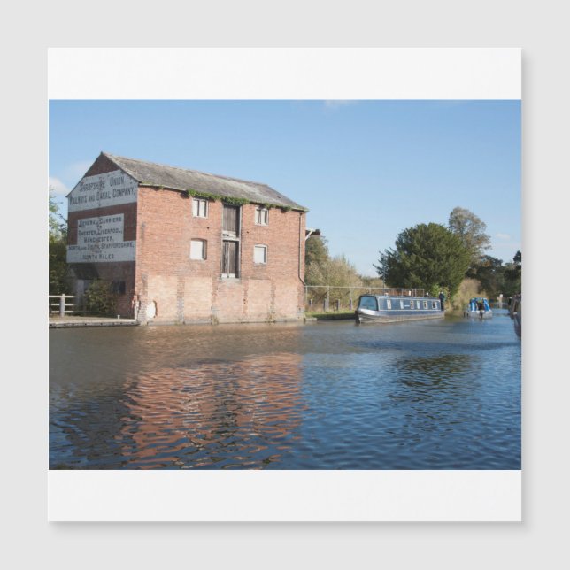Llangollen Canal Ellesmere Inglaterra (Frente)