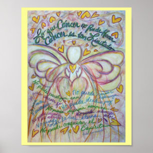 Lo que cáncer no puede hacer Angel Poster Impress