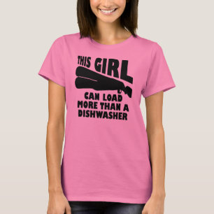 Load More Than A Dishwasher Funny T-Shirt