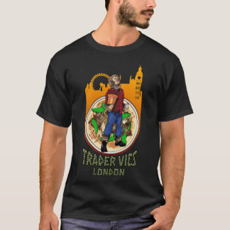 Lobisomem de T-Shirt Clássico de Londres