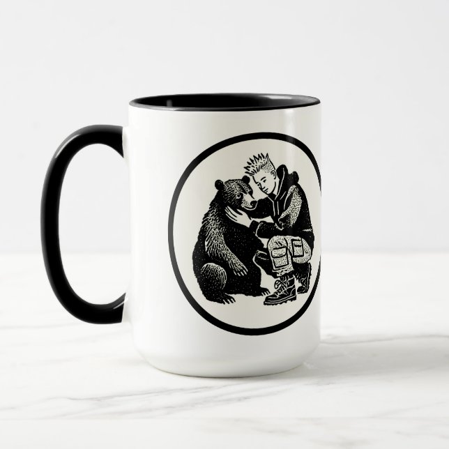 Lobo Acessível : Caneca Buddy Bear (Esquerda)