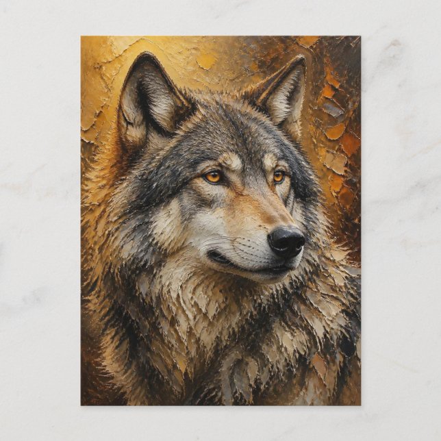 Lobo. Cartão postal (Frente)