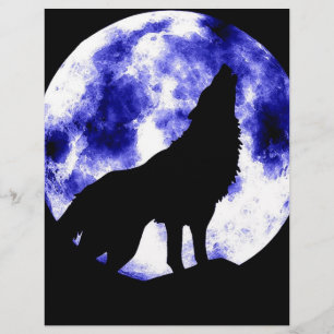 Lobo do urro na lua