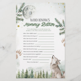 Lobo Florestal Que Conhece Jogos Melhores Mamães