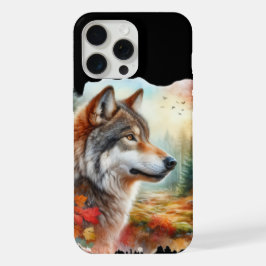 Lobo na Floresta: Uma Incrível Mistura da Natureza