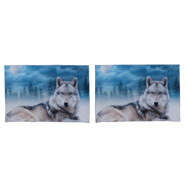 Lobo Solitário / Lobos Lua do Lobo Luar Vida Selva (Frente - conjunto)