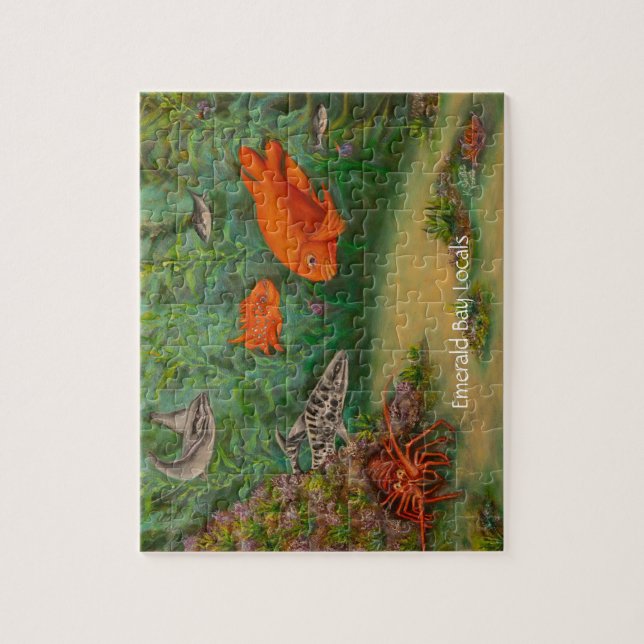 Locais da Baía de Emerald - Quebra-cabeça (Vertical)