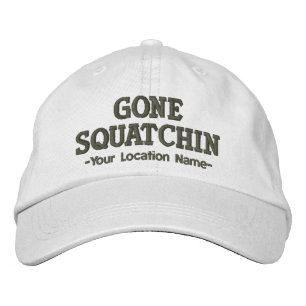 LOCALIZAÇÃO DA Personalização do Boné SQUATCH
