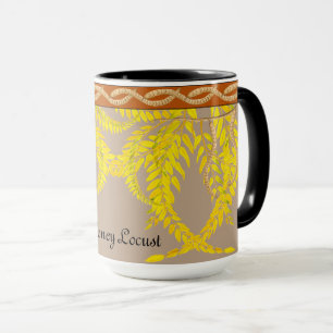 Localizador de mel numa caneca (B)