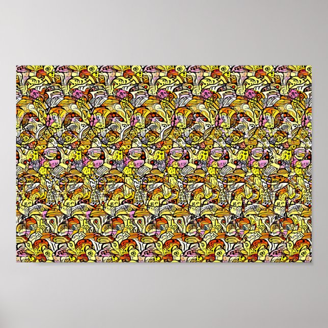 Localizar 5 diferenças - impressão 3D oculto (Frente)