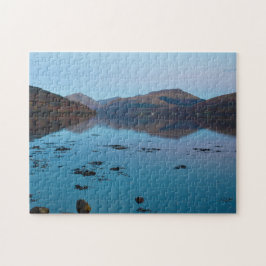 Loch Fyne em Azul, Escócia - quebra-cabeça