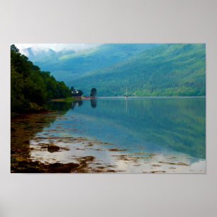 Loch Long, Arrochar, Scotland Poster