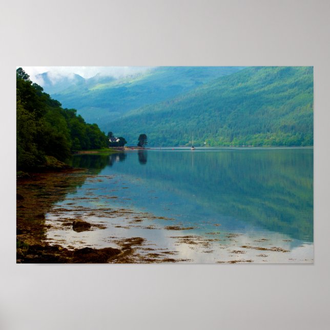 Loch Long, Arrochar, Scotland Poster (Frente)