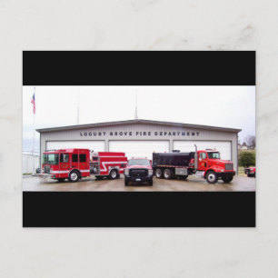 Locust Grove Fire Department - Cartão postal de O