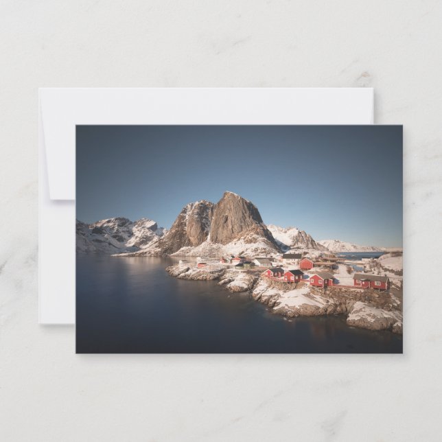 Lofoten Islands Norway Card (Frente)