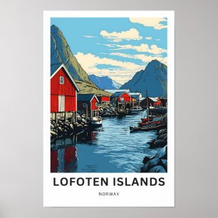 Lofoten Islands Norway Viagem Impressão