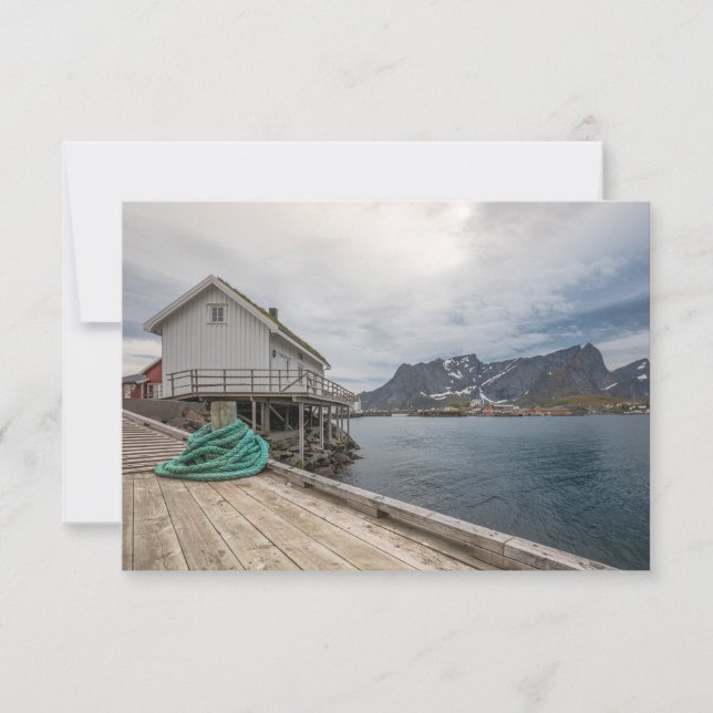 Lofoten Norway Cartão com fotos (Frente)
