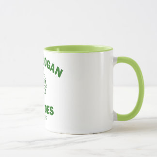 Logan principal caneca da campainha de 15 onças