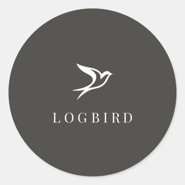 logbird — Adesivo (Frente)