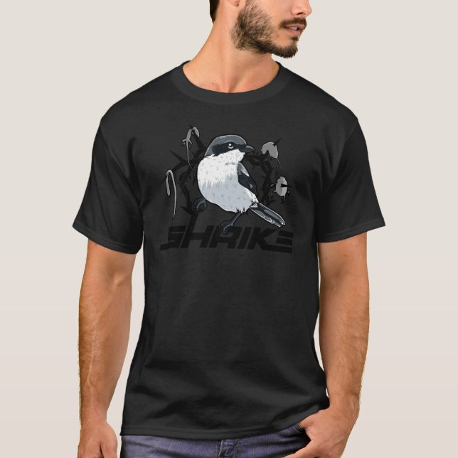 Loggerhead Shrike Ative T-Shirt (Frente)