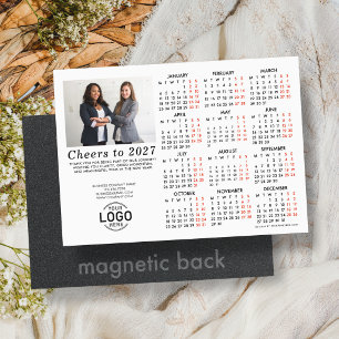 Logo Info Foto Cartão Magnético Calendário 2027 Br