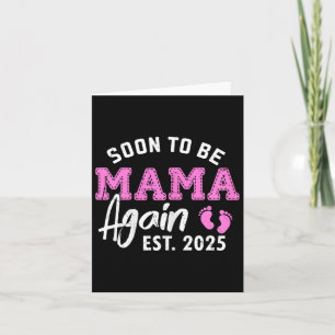 Logo Será Mamãe Novamente 2025 Nova Mamãe Anúncio 