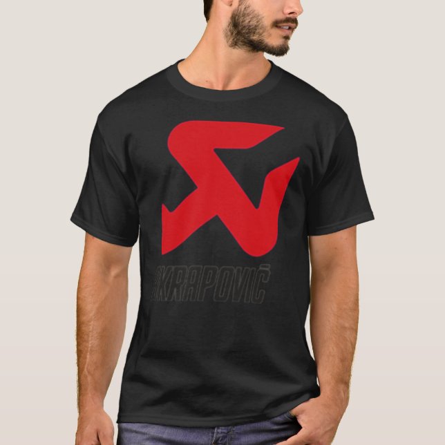 Logotipo Akrapovic Clássico T-Shirt (Frente)