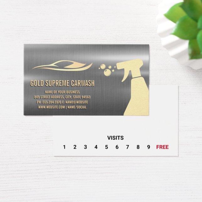 Logotipo automático | Metálico | Lealdade (Mesa)