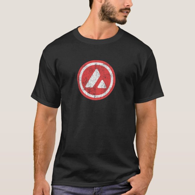 Logotipo Avalanche em dificuldades - Camiseta para (Frente)
