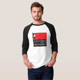 Logotipo Básico de Camiseta Raglan de Capa 3/4 par