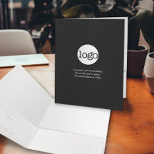 Logotipo Básico de Negócios de Escritório com 3 li