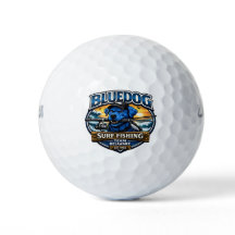logotipo Bluedog 2026 bola de golfe