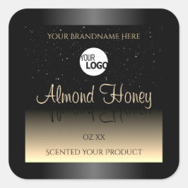 Logotipo brilhante da etiqueta do produto Elegante