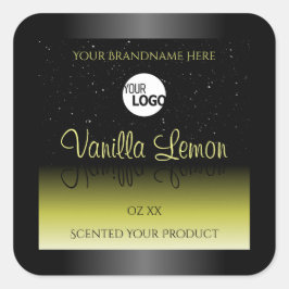 Logotipo brilhante de etiquetas de empacotamento d