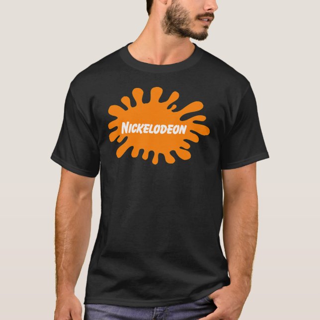 Logotipo clássico da Nickelodeon T-Shirt (Frente)