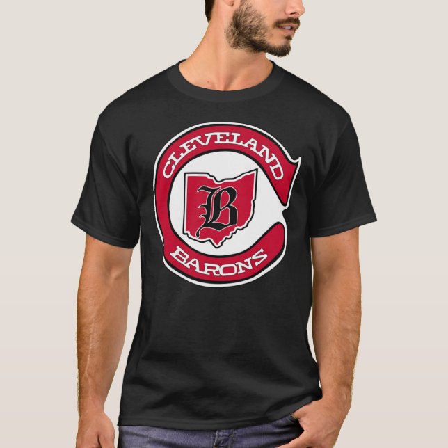 Logotipo Cleveland Barons Classic T-Shirt (Frente)