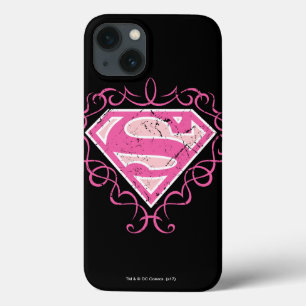 Logotipo Colorido Supergirl Pink