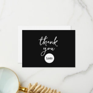 Logotipo comercial - Cartões de agradecimentos pre