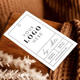 Logotipo comercial Etiqueta de travamento de varej