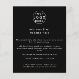 Logotipo comercial | Panfleto Promocional mínimo p