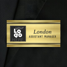 Logotipo comercial personalizado Nome de etiqueta